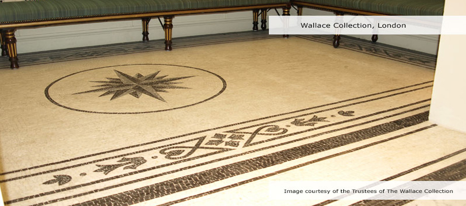 Our Mosaics are installed in Prestigious Museums